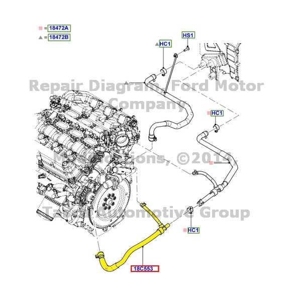 Understanding The 2006 Ford Escape Coolant Hose Diagram A