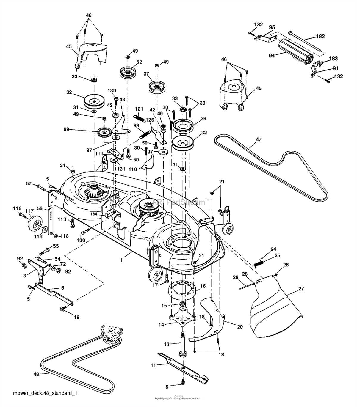 How To Identify And Replace Husqvarna Riding Mower Deck Parts A